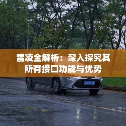 雷凌全解析：深入探究其所有接口功能与优势