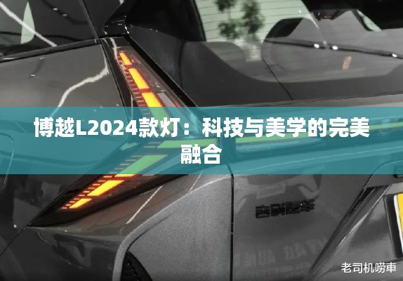 博越L2024款灯：科技与美学的完美融合