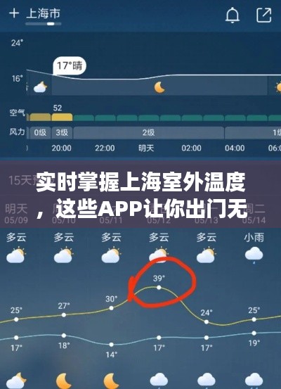 实时掌握上海室外温度，这些APP让你出门无忧