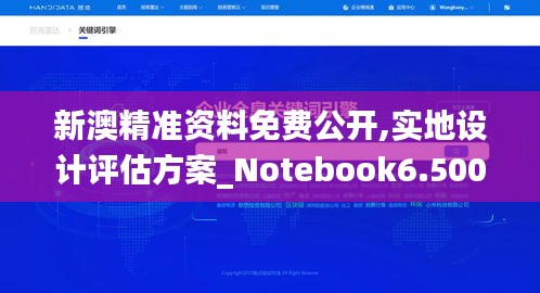 新澳精准资料免费公开,实地设计评估方案_Notebook6.500