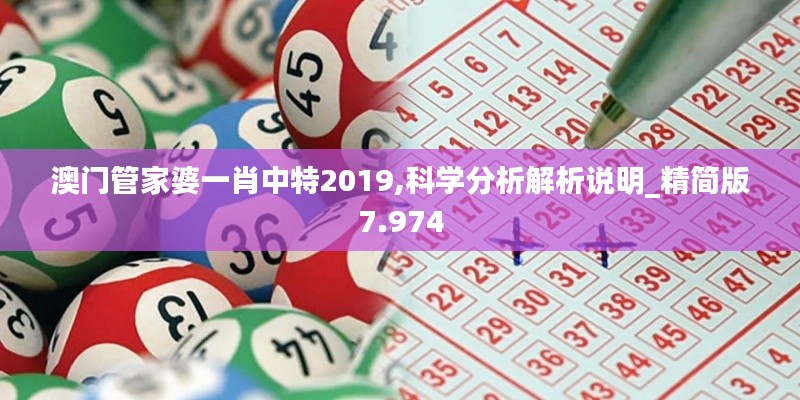 澳门管家婆一肖中特2019,科学分析解析说明_精简版7.974