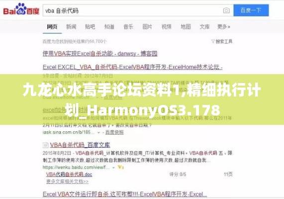 九龙心水高手论坛资料1,精细执行计划_HarmonyOS3.178