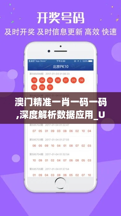 澳门精准一肖一码一码,深度解析数据应用_UHD版1.252