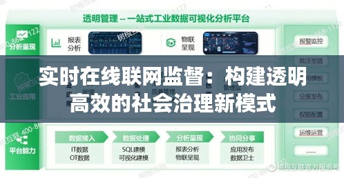 实时在线联网监督：构建透明高效的社会治理新模式