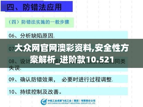 大众网官网澳彩资料,安全性方案解析_进阶款10.521