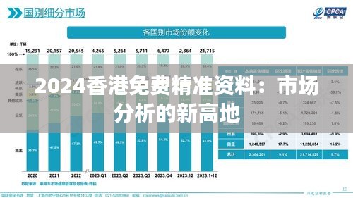 2024香港免费精准资料：市场分析的新高地