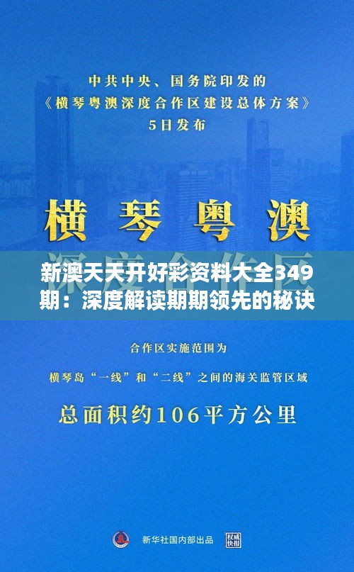 新澳天天开好彩资料大全349期：深度解读期期领先的秘诀