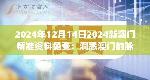 2024年12月14日2024新澳门精准资料免费：洞悉澳门的脉搏