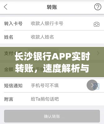 长沙银行APP实时转账，速度解析与体验分享