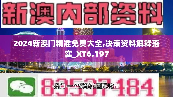 2024新澳门精准免费大全,决策资料解释落实_XT6.197