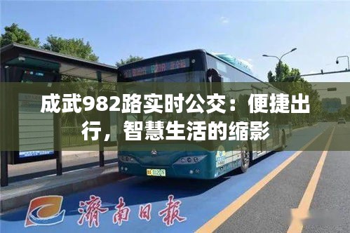 成武982路实时公交：便捷出行，智慧生活的缩影