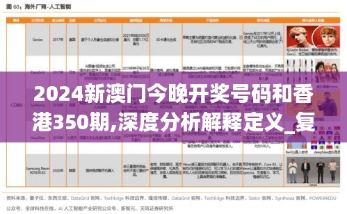 2024新澳门今晚开奖号码和香港350期,深度分析解释定义_复刻版10.361