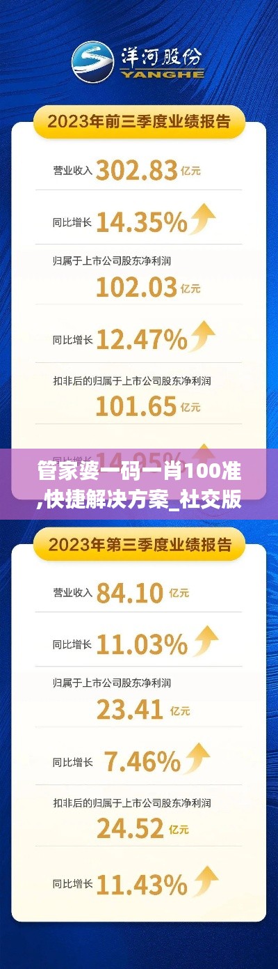 管家婆一码一肖100准,快捷解决方案_社交版2.302