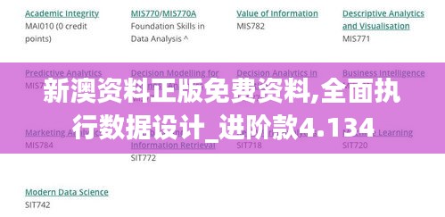 新澳资料正版免费资料,全面执行数据设计_进阶款4.134