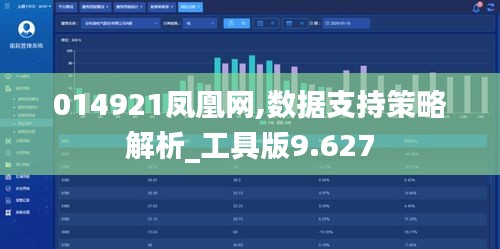 014921凤凰网,数据支持策略解析_工具版9.627