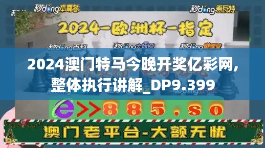 2024澳门特马今晚开奖亿彩网,整体执行讲解_DP9.399