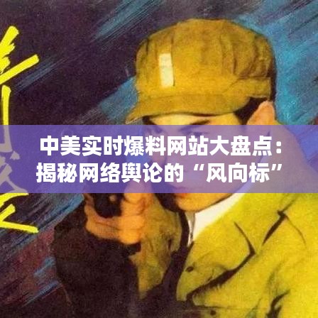 中美实时爆料网站大盘点：揭秘网络舆论的“风向标”