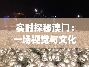 实时探秘澳门：一场视觉与文化的盛宴