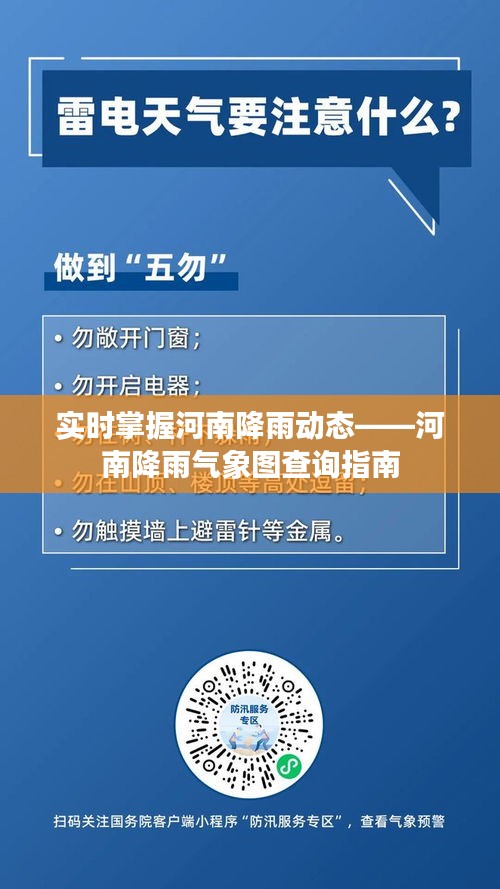 实时掌握河南降雨动态——河南降雨气象图查询指南