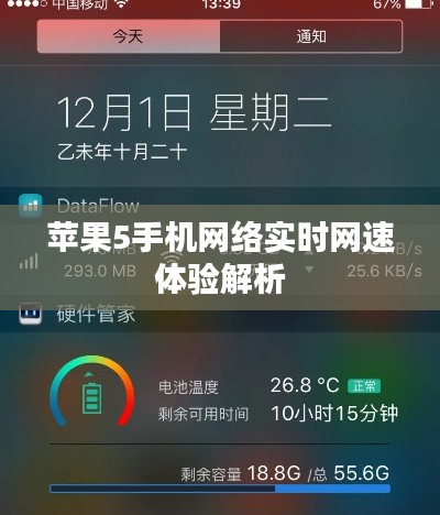 苹果5手机网络实时网速体验解析