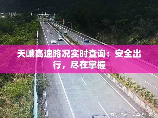 天峨高速路况实时查询：安全出行，尽在掌握