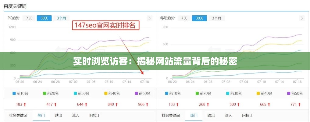 实时浏览访客：揭秘网站流量背后的秘密