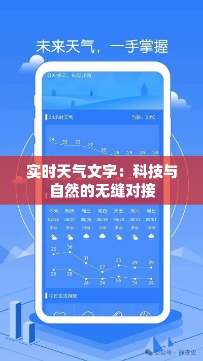 实时天气文字：科技与自然的无缝对接