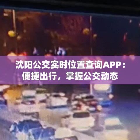 沈阳公交实时位置查询APP：便捷出行，掌握公交动态