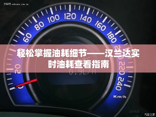 轻松掌握油耗细节——汉兰达实时油耗查看指南