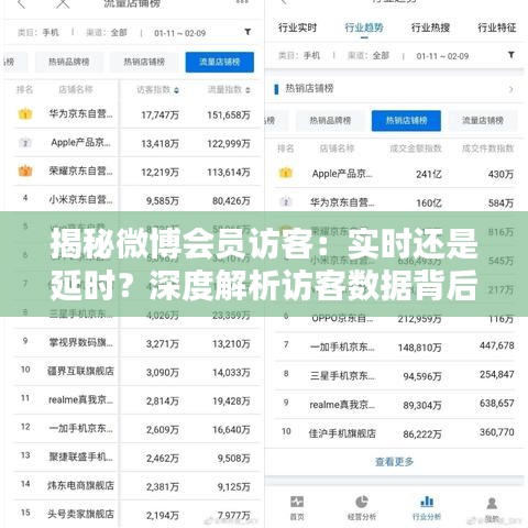 揭秘微博会员访客：实时还是延时？深度解析访客数据背后的真相