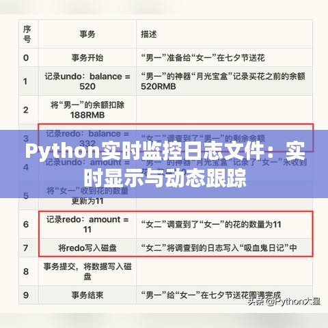 Python实时监控日志文件：实时显示与动态跟踪