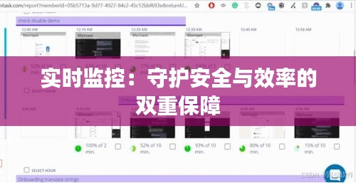 实时监控：守护安全与效率的双重保障