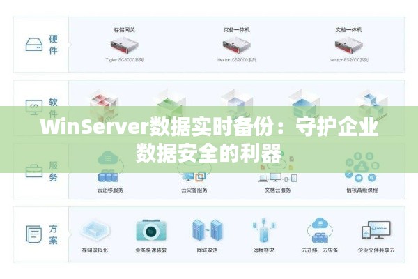 WinServer数据实时备份：守护企业数据安全的利器