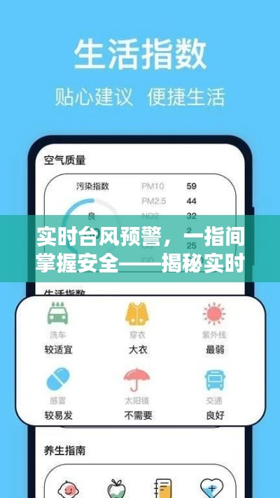 实时台风预警，一指间掌握安全——揭秘实时台风监测APP