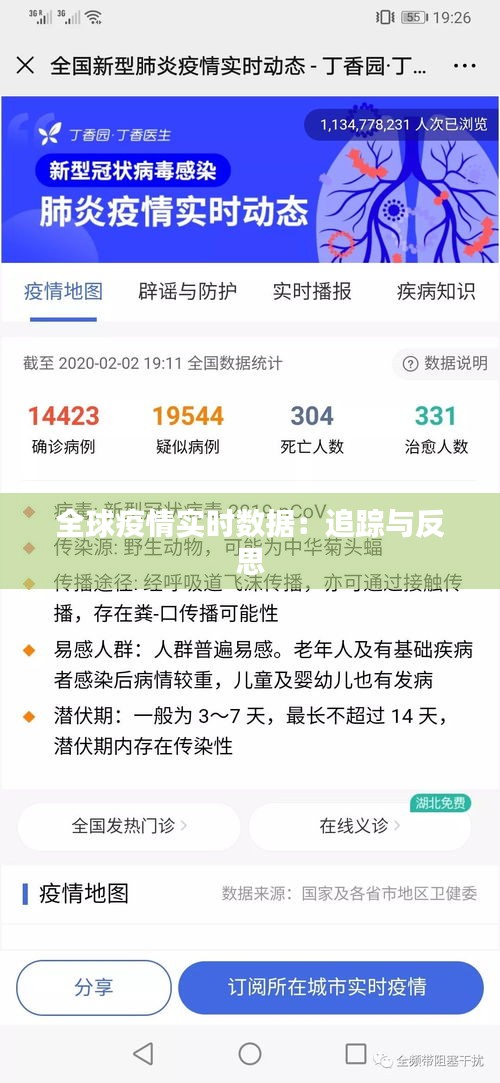 全球疫情实时数据：追踪与反思
