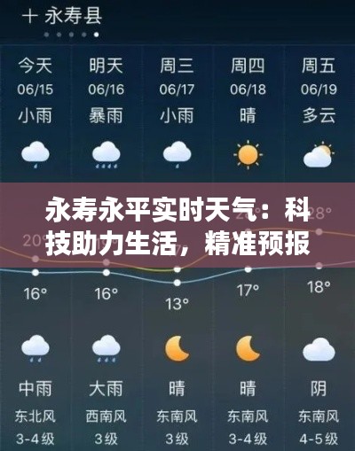 永寿永平实时天气：科技助力生活，精准预报守护安宁