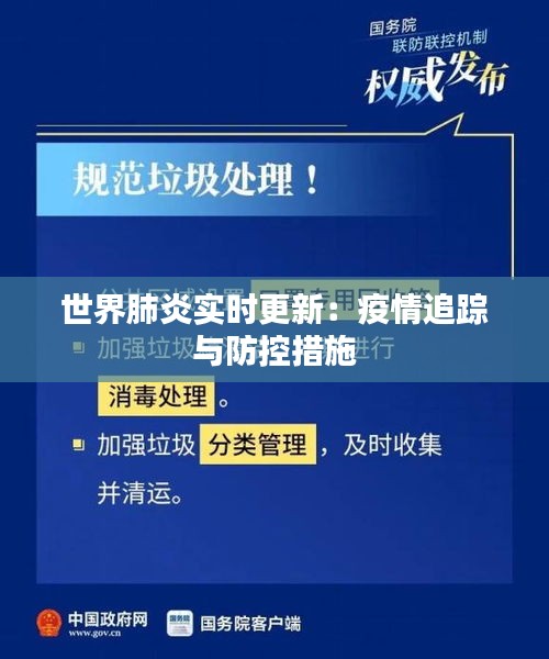 世界肺炎实时更新：疫情追踪与防控措施