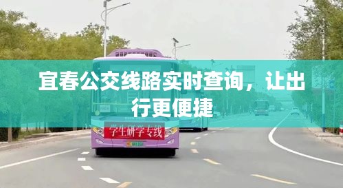 宜春公交线路实时查询，让出行更便捷