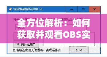 全方位解析：如何获取并观看OBS实时转播网址