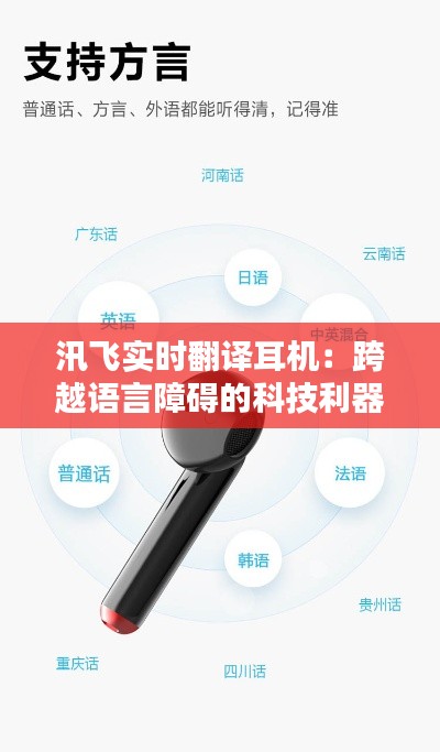 汛飞实时翻译耳机：跨越语言障碍的科技利器