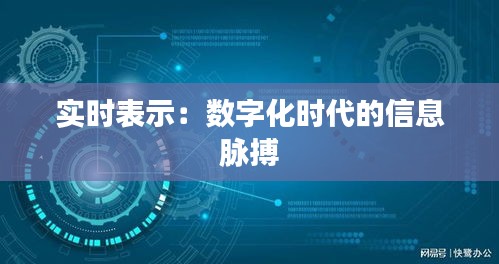 实时表示：数字化时代的信息脉搏