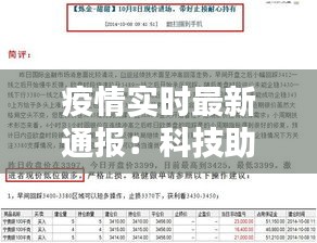 疫情实时最新通报：科技助力下的信息守护者