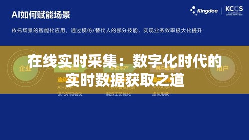 在线实时采集：数字化时代的实时数据获取之道