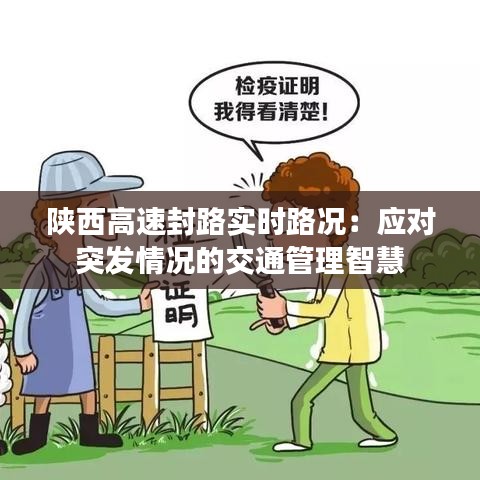 陕西高速封路实时路况：应对突发情况的交通管理智慧