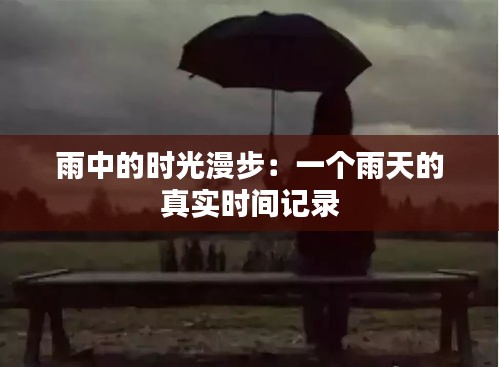 雨中的时光漫步：一个雨天的真实时间记录