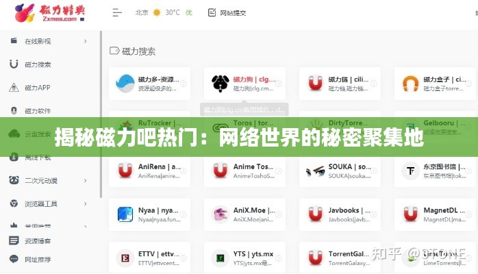 揭秘磁力吧热门：网络世界的秘密聚集地