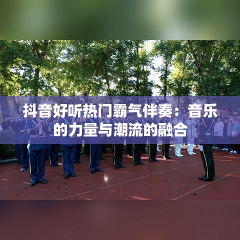 抖音好听热门霸气伴奏：音乐的力量与潮流的融合