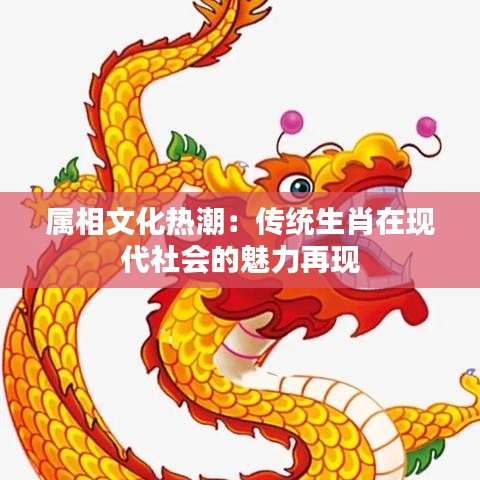 属相文化热潮：传统生肖在现代社会的魅力再现