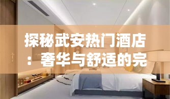 探秘武安热门酒店：奢华与舒适的完美融合