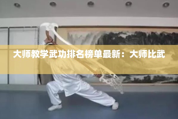 大师教学武功排名榜单最新：大师比武 